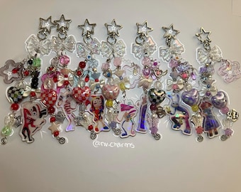 the amazing digital circus keychains <3 [read desc]
