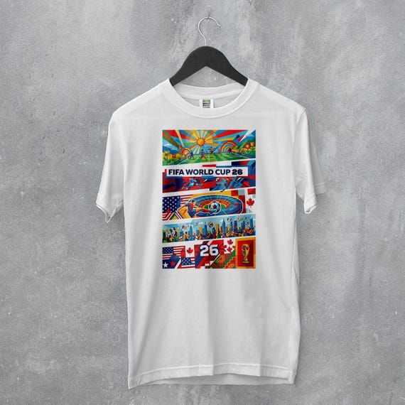 FIFA World Cup 2026 T-shirt | Soccer Fan Tee, World Cup Digital