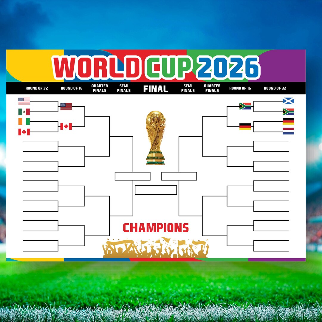 2026 Fu ball WM 2026 Wall Chart Digitaler Download Fu ball WM 2026 2026 Fu ball WM 2026 Wall Chart Digitaler Download Fu ball WM 2026