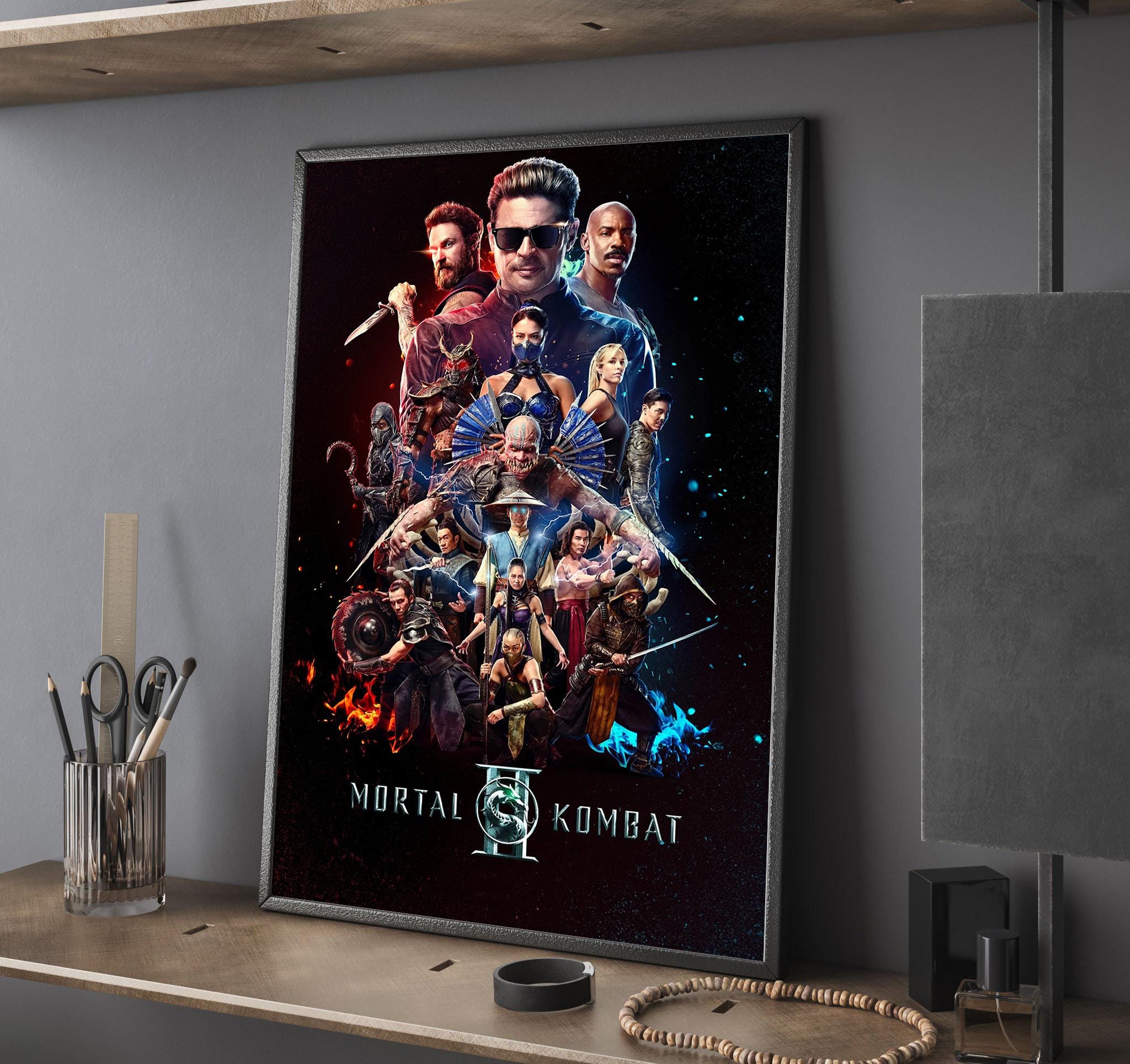 Mortal kombat 2 poster - Etsy 日本