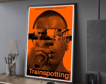 Trainspotting Begbie Inspired Greetings Card, Scottish Birthday
