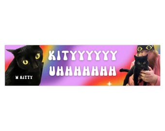 CASEOH KITTYYYUHHHH Bumper Sticker