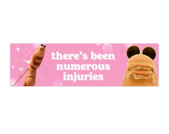 Bumpersticker MARCUS DE WORM