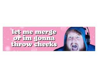 Sticker CASEOH Let Me MERGE