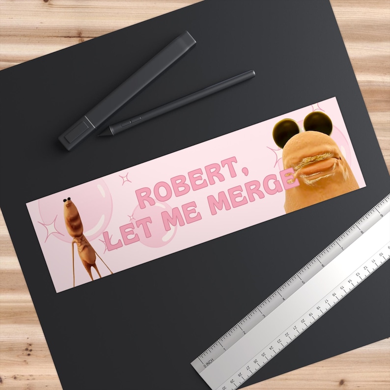 Bumpersticker MARCUS DE WORM afbeelding 3
