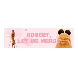 Bumpersticker MARCUS DE WORM afbeelding 1
