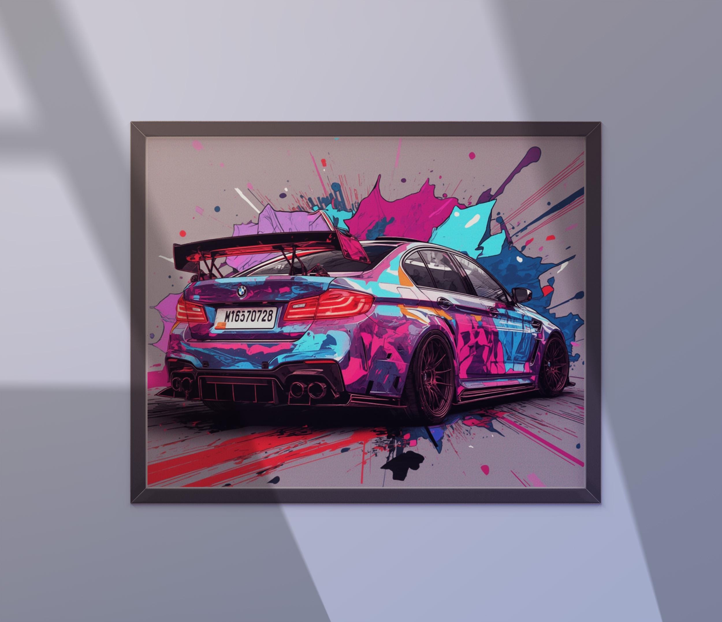 Bmw m5 canvas - Etsy 日本