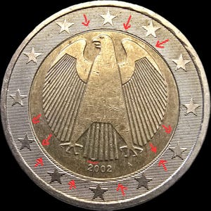 2 euro 2002 - Etsy 日本