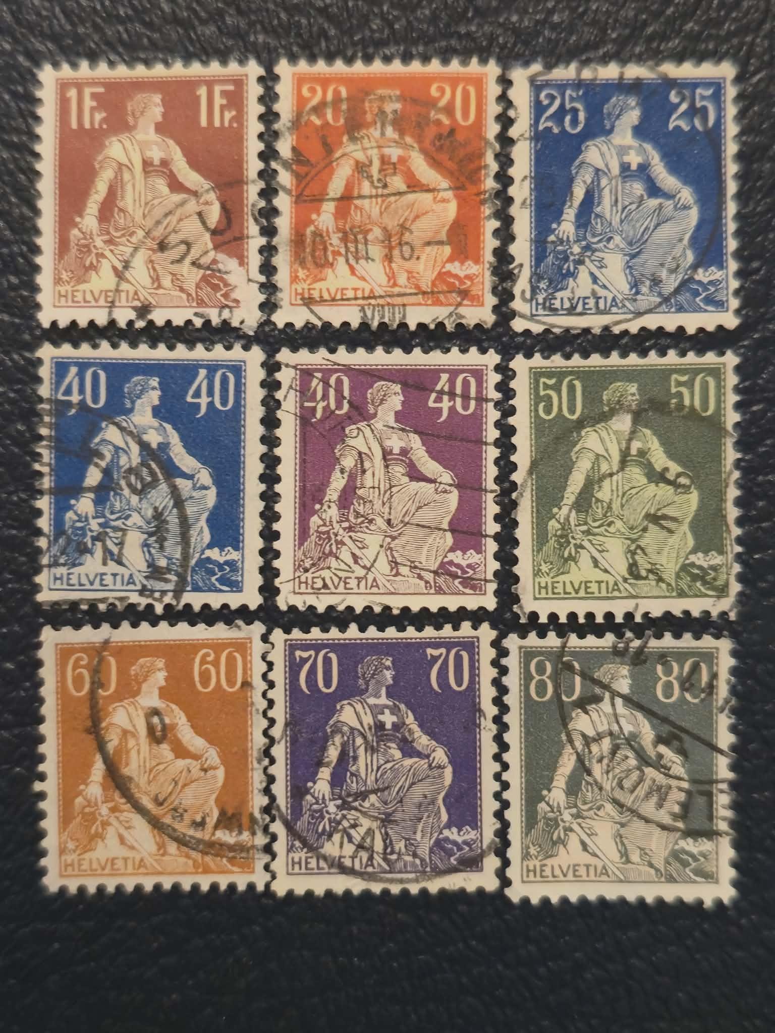 レア1940年代のレッドエアメール6セント使用済切手 【公式通販】