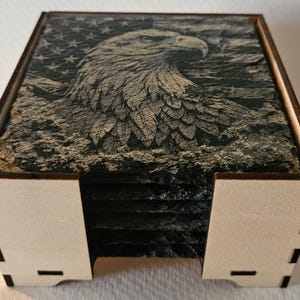 DIY Wooden Coaster Holder