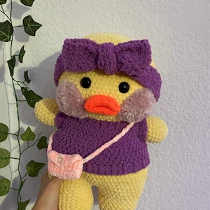knitted duck lalafanfan