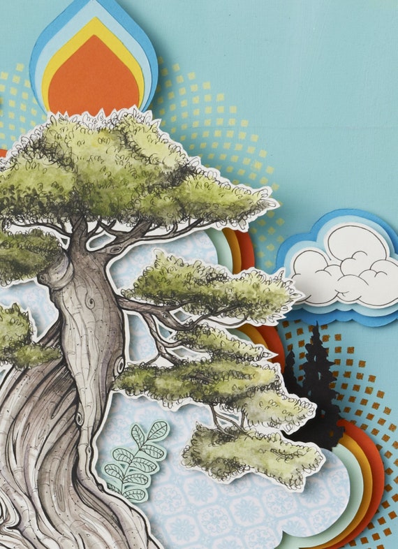 Bonsai #1 - 13x16