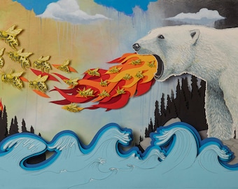 Uprising – Limited Edition Fine Art Print - by Leif Erik Johansen