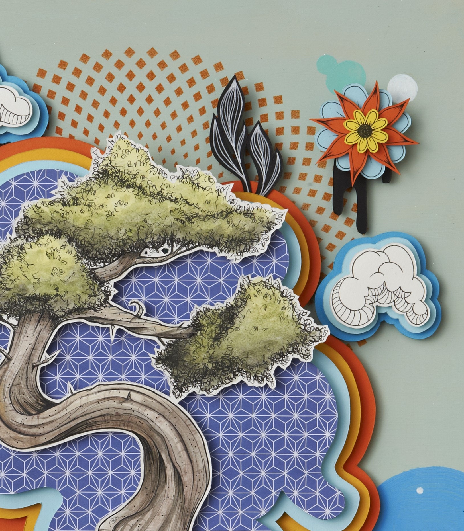 Bonsai #2 - 13x16