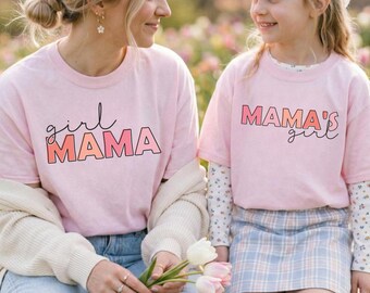 Mama And Mini Shirts, Mothers Day Matching Tees, Mom & Daughter Shirt