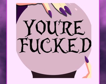 Animated Crystal Ball Fortune Teller Emote: Funny Witchy Prediction for Twitch and Discord Alert