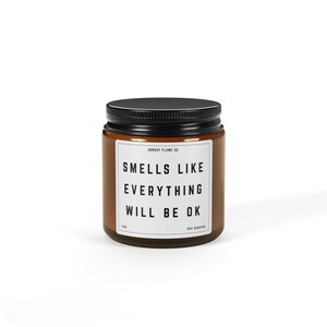Soy Candle, Mental Health Candle, Aromatherapy &#39; Candle, Relaxation Candle, Self-care Candle, Anxiety Relief Candle, Scented Candle