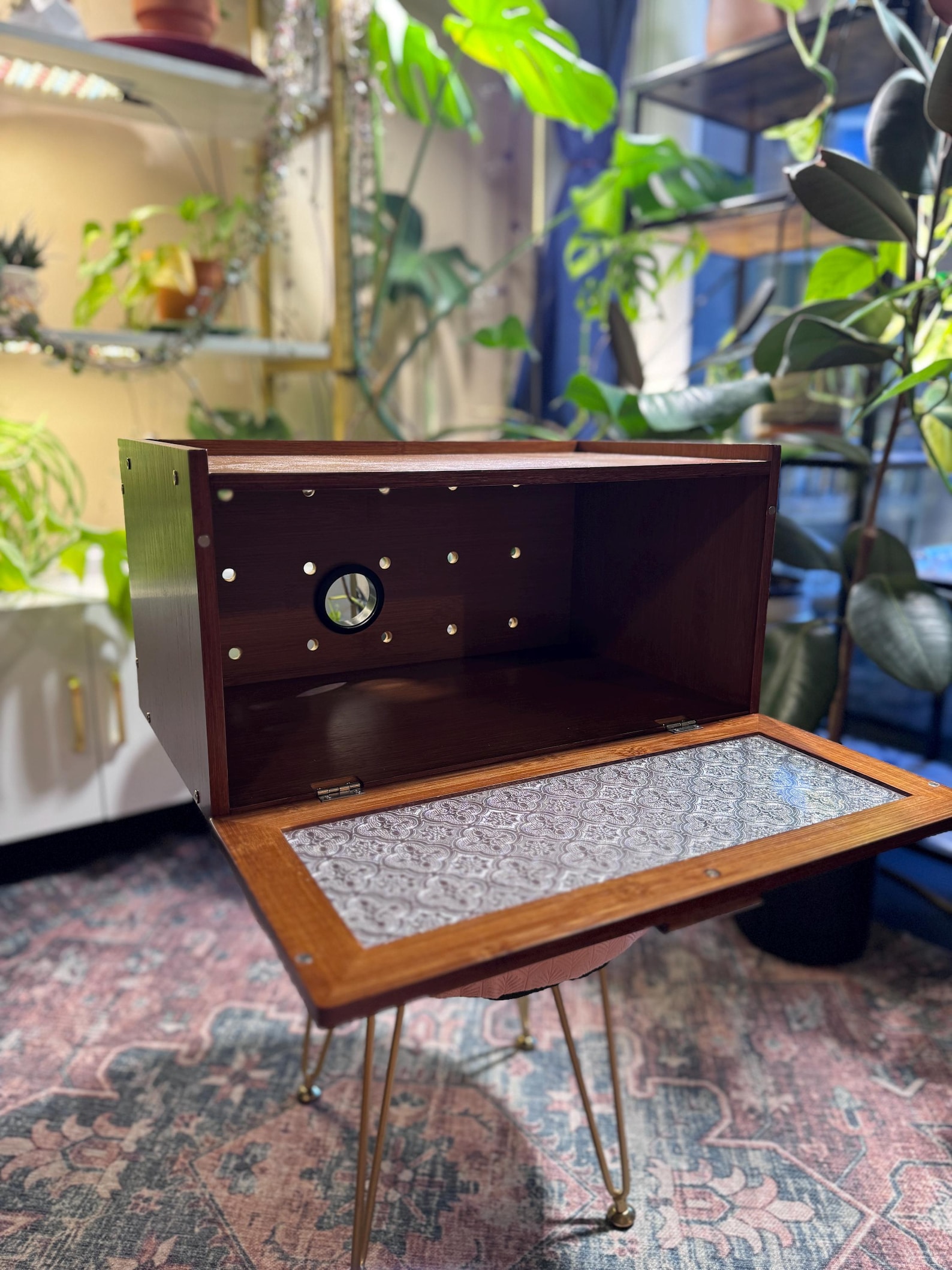 Bamboo CPAP Machine Box – Nightstand Storage, Discreet Design - Etsy