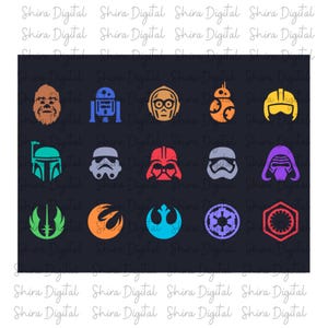 Star Wars , Star Wars Png, Star Wars Characters  PNG, Digital Dowland, Star Wars Clipart, Darth Vader PNG, Disney png