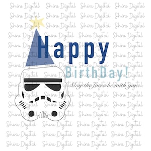 Star Wars , Star Wars Png, Star Wars Characters  PNG, Digital Dowland, Star Wars Clipart, Darth Vader PNG, Disney png, Happy Birthday