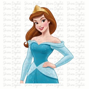 Princess PNG Clipart, Princess SVG, Fairy Tale Princesses PNG, Princess Birthday, Magical Castle Party Art, Girls Birthday Digital Download