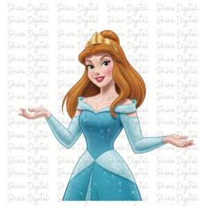 Princess PNG Clipart, Princess SVG, Fairy Tale Princesses PNG, Princess Birthday, Magical Castle Party Art, Girls Birthday Digital Download