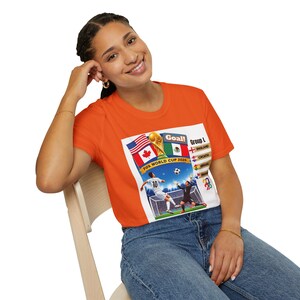 World Cup 2026 T shirt, Soccer FIFA Tee, England, Croatia, Ghana, Panama, Soccer Fans Gifts for Him, Soccer Game Day, Fifa Tees imagem 9