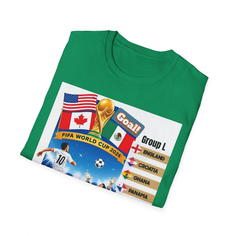 World Cup 2026 T shirt, Soccer FIFA Tee, England, Croatia, Ghana, Panama, Soccer Fans Gifts for Him, Soccer Game Day, Fifa Tees imagem 11