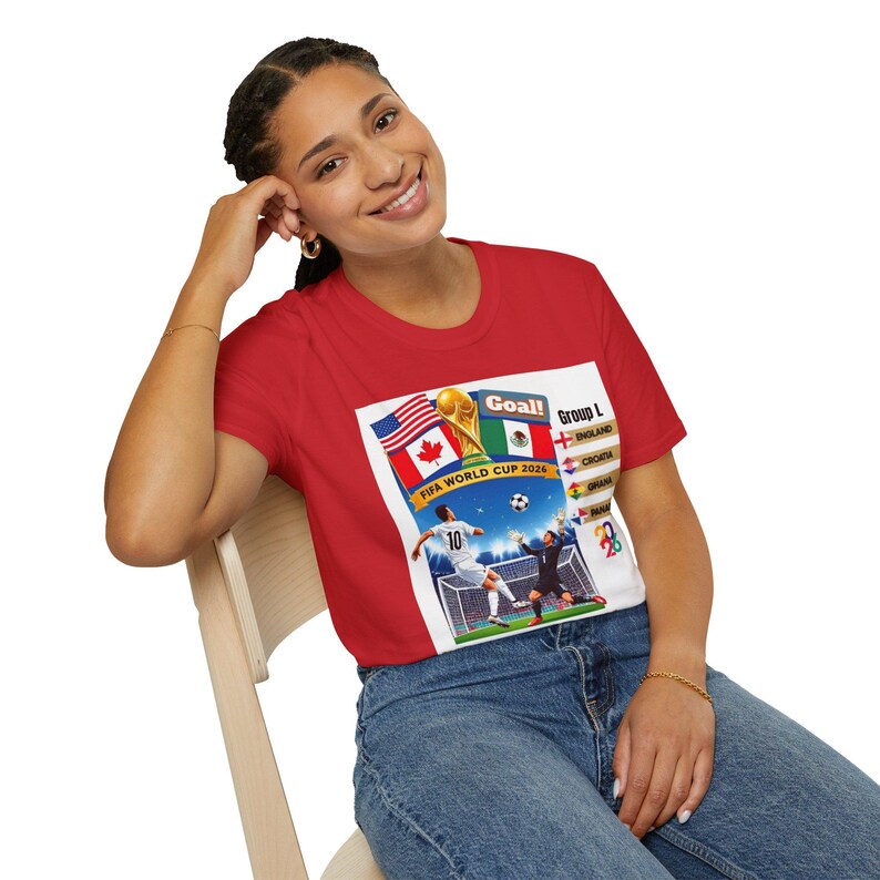 World Cup 2026 T shirt, Soccer FIFA Tee, England, Croatia, Ghana, Panama, Soccer Fans Gifts for Him, Soccer Game Day, Fifa Tees imagem 20