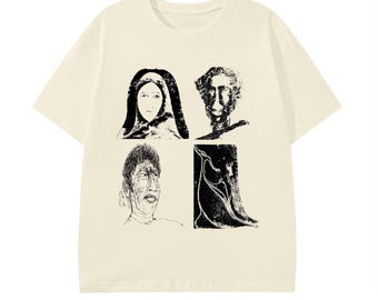 Rabindranath Tagore Art T-Shirt: Bengali Poet Design