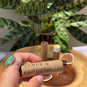 Tallow Lip Balm - Lemon Eucalyptus
