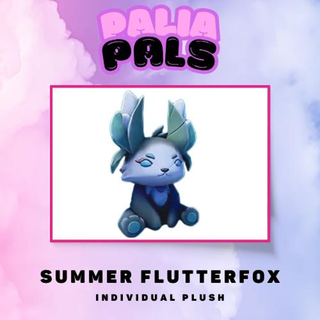 Palia | Summer Flutterfox Plush - Etsy