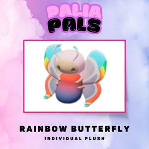 Palia | Rainbow Butterfly Plush