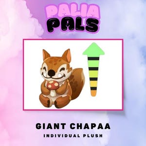 Palia | Giant Chapaa Plush