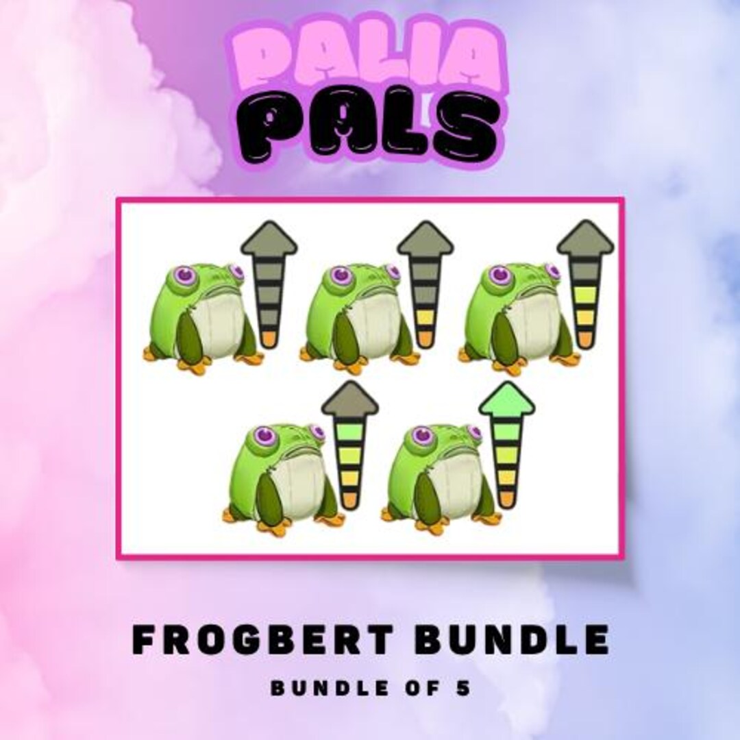 Palia | Frogbert Plush Bundle - Etsy