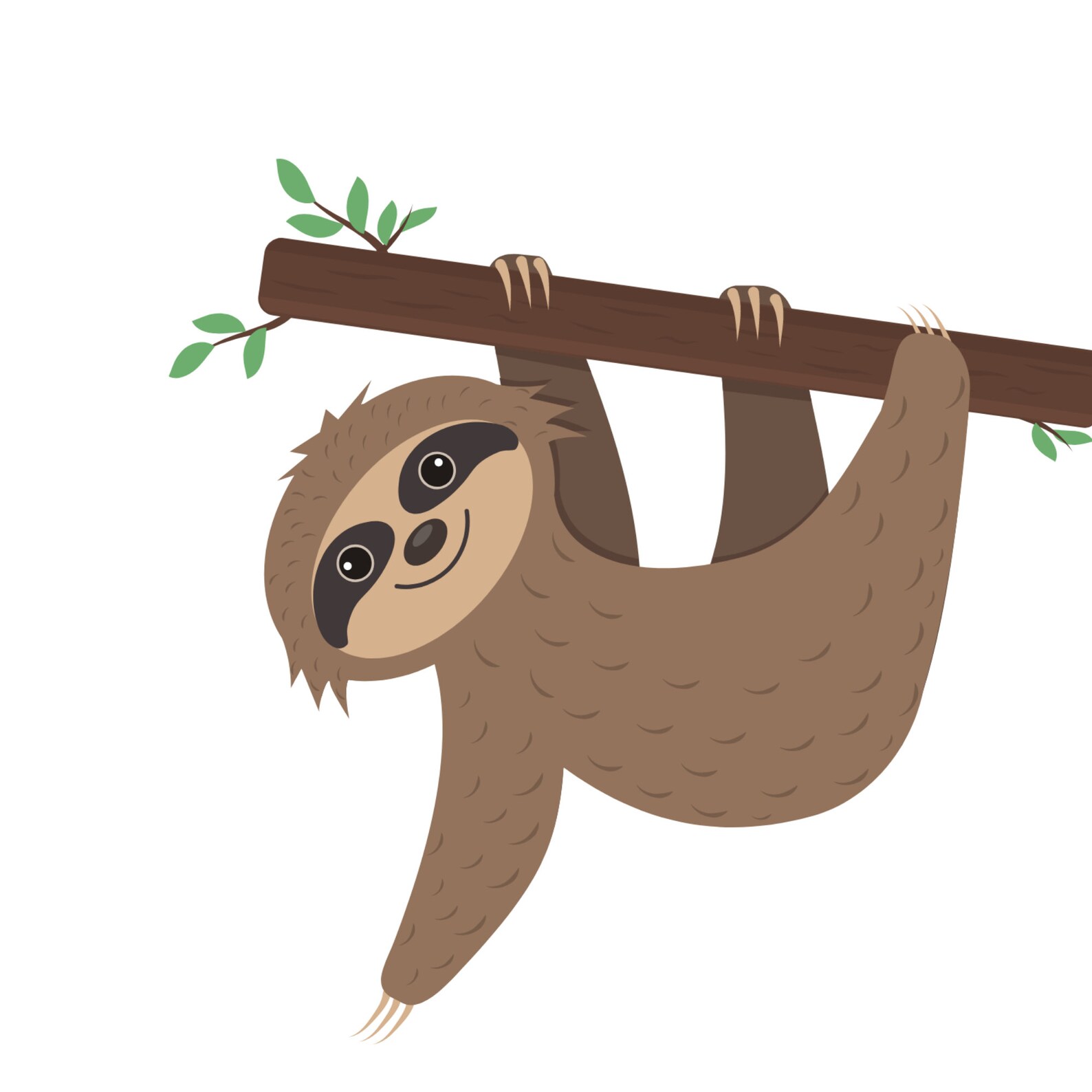 Baby Sloth Print Baby Sloth Nursery Wall Art Printable Wall | Etsy