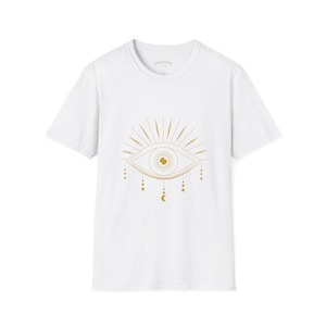 Chakra Third Eye Unisex T-Shirt, Meditation Tee, Spiritual Shirt, Energy Healing Top, Yoga Gift, Mindfulness Apparel