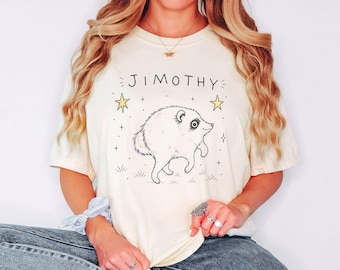 Camiseta de Jimothy Raccoon, Camiseta del famoso mapache de Seattle, Camiseta gráfica de Short King Trash Panda, Regalo divertido de animales, Lindo bebé mapache