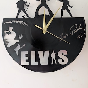 Elvis design wall clock 12 inch