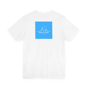 Nomadic Being T - Black on Blue F&B Unisex