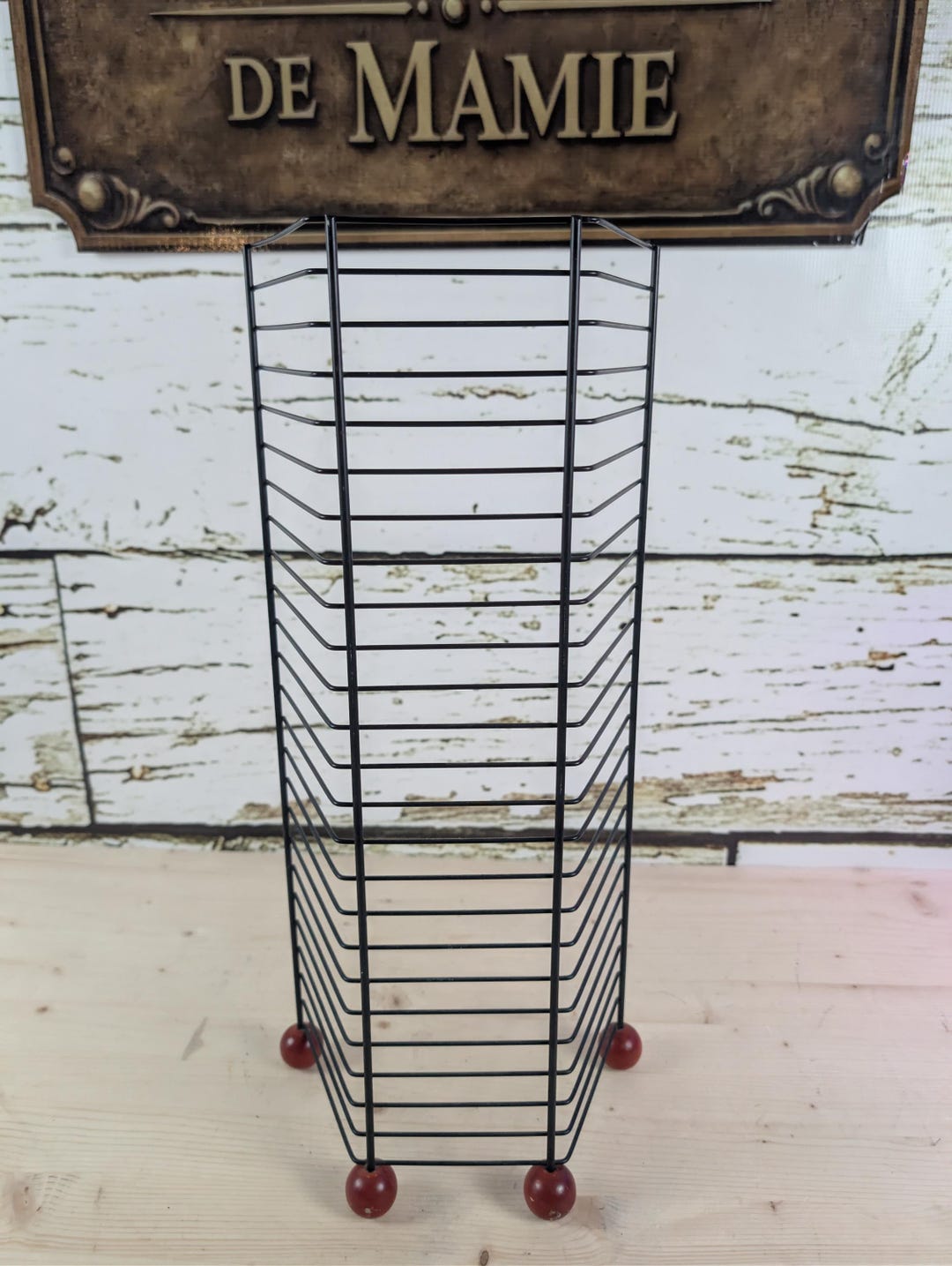 Retro Dvd Rack Vintage Metal DVD Racks – Retro Music Storage – Industrial Style DVD ...