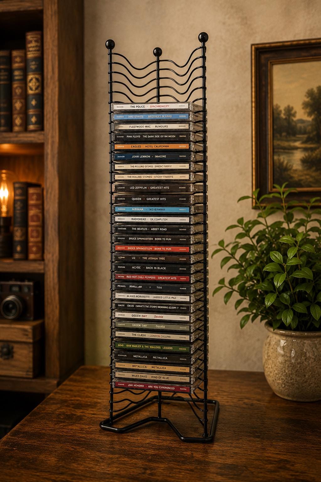 Vintage Cd Rack - Etsy Canada