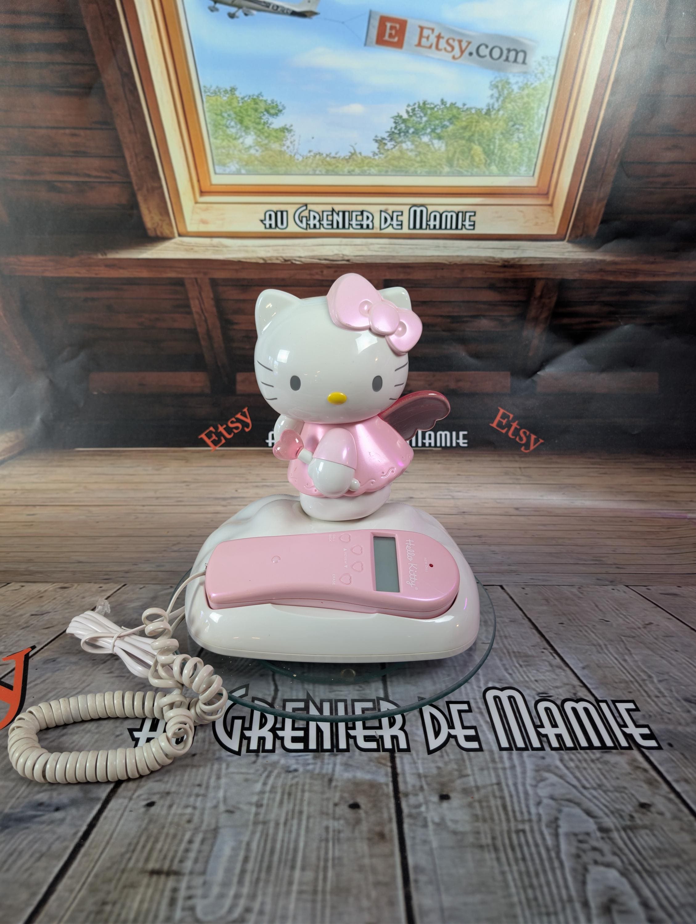 Vintage Hello Kitty Pink Telephone | Kawaii Decorative Corded
