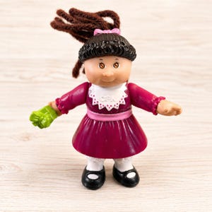 Figura vintage CPK, muñeca infantil Cabbage Patch Kids, juguete retro de colección