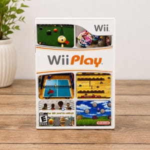 Gioco Wii Play – Nintendo Wii – Con custodia – Gioco multigiocatore per famiglie