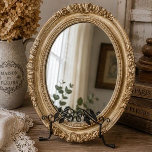 Gold vintage mirror frame - Etsy 日本