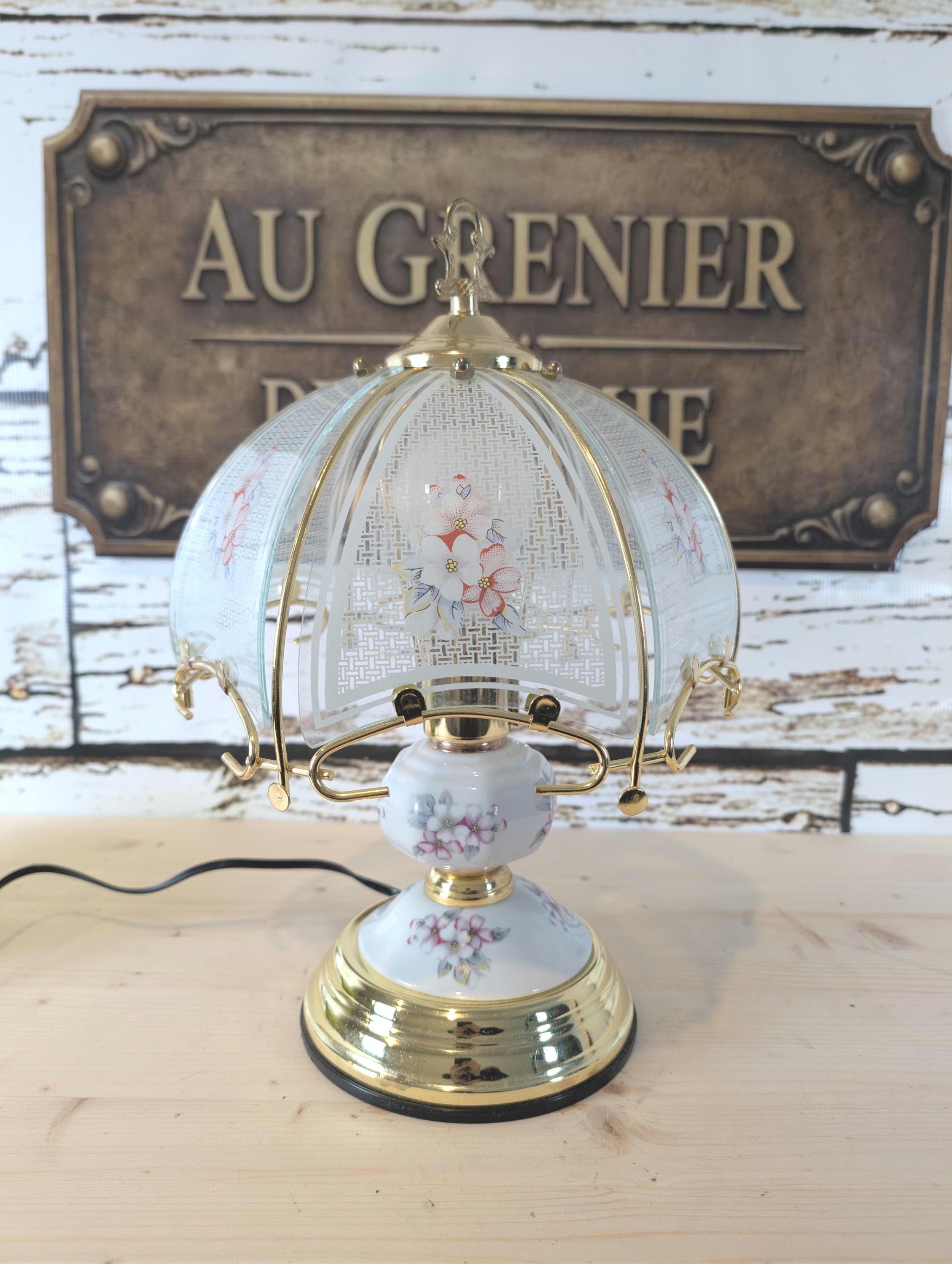 LAMPE STYLE ART nouveau, femme enfant, très bon état