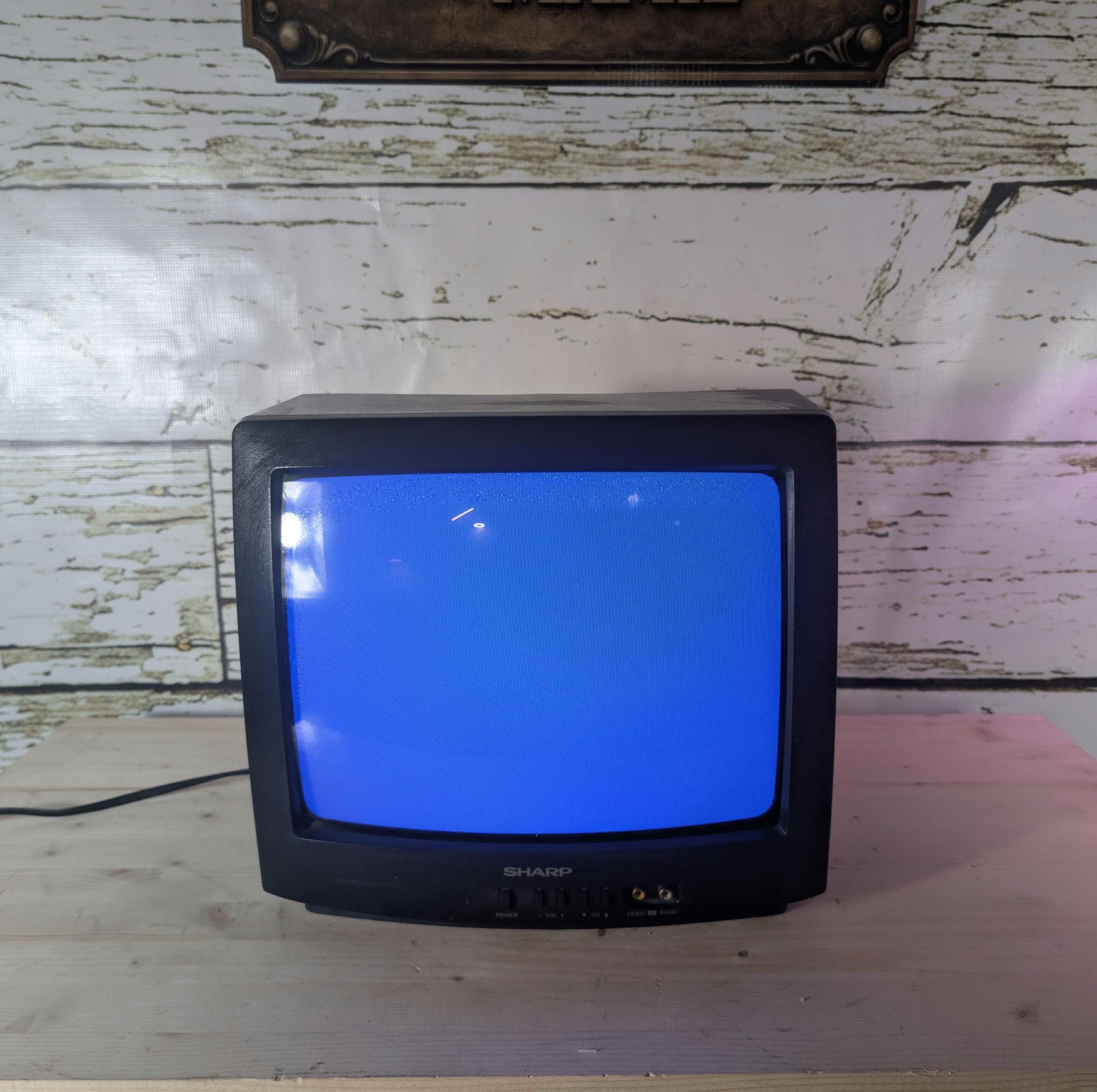 Vintage Sharp CRT Television 13” – Retro Tube TV – 1999 Sharp