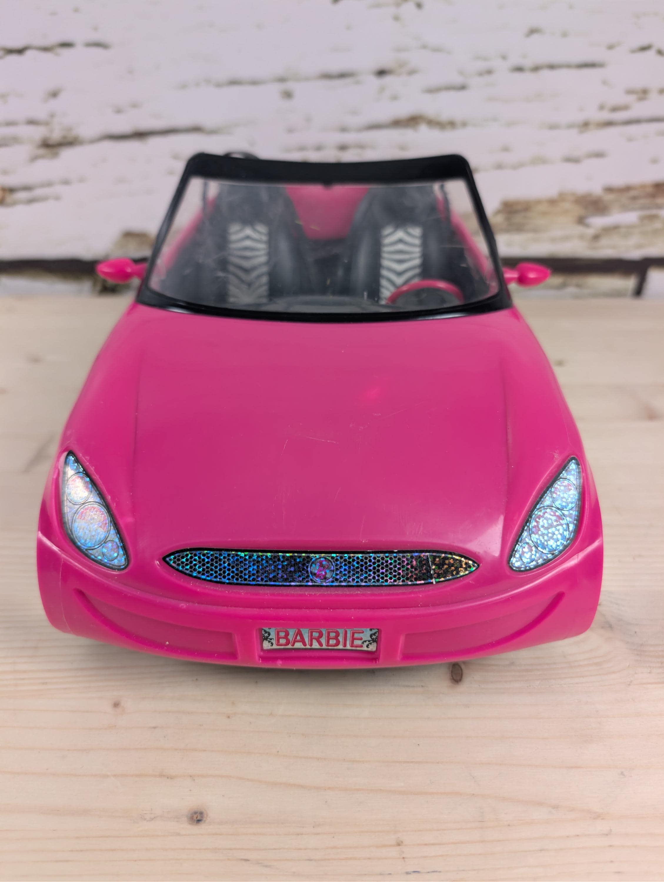 Barbie Pink Convertible Car – Doll Vehicle – Original Mattel