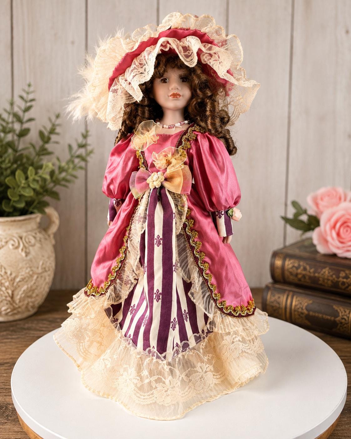 Victorian collection porcelain doll - Etsy 日本